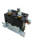 Heavy Duty Forward Reverse Reversing Contactor For DC88 Dc88-5 36V Electric Golf Cart Stacker Pallet Truck Motor Switch Swap Part, black with metal base.