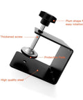 Close-up of Drawer Front Installation Clamps Set for Woodworking with cold rolled steel C clamp and protective pads