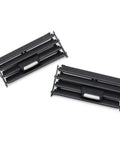 BMW Front Middle Car AC Vent Replacement Clip Kit For 1 Series 2 Series 3 Series 4 Series 2011 2019 With Even Airflow Design And Durable ABS Plastic Grille Outlet Repair, black ABS vent pair
