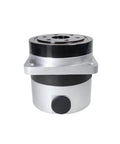Ditch the flange hassle with this NTQUMZLWO PG20-100 Harmonic Reducer Gearbox For Robot Manipulators, compact silver unit.