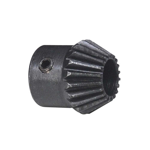 One Point Zero Module Tapered Bevel Gear Set 20 To 40 Teeth 10mm Bore 90 Degree Pinion Gear 1 To 2 Ratio 45 Steel With High Frequency Blackened Finish For Top Notch Heavy Duty DIY Gear Drives