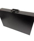 Rugged 1275 Piece Hardware Drawer Kit With Grade 5 Hex Head Bolts Nuts And SAE Washers in black metal storage box
