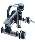 Motorized 3 Axis Stage Router with Ball Screw Drive, Precision Linear Guide Rails, Stepper Motor, XY Travel 350mm, CNC Motion Table