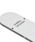 Zero Clearance Table Saw Insert For Jet Grizzly Powermatic 64 Fits Multiple Models Built Tough Phenolic Laminate With Bonded Melamine Surface Precise Fit For Safer Cleaner Cuts And Reduced Tearout with leveling set screws detail