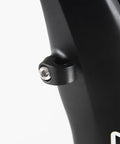 Close-up of mount detail on Beefy Fat Tire MTB Suspension Fork For 20 To 26 Inch Fat Bikes, 100mm Travel, 9mm QR, 135mm Hub, Straight Steerer