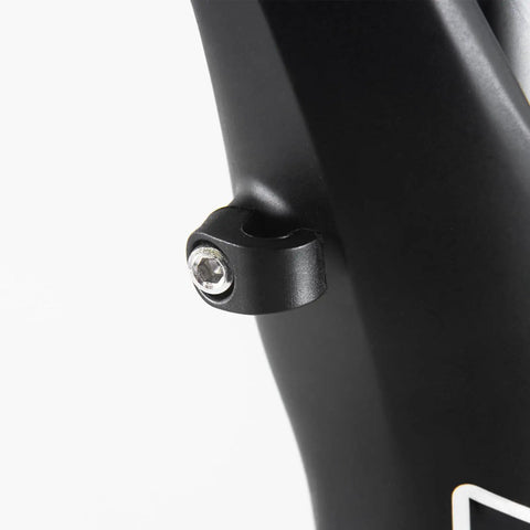 Close-up of mount detail on Beefy Fat Tire MTB Suspension Fork For 20 To 26 Inch Fat Bikes, 100mm Travel, 9mm QR, 135mm Hub, Straight Steerer