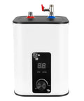 Ditch The Cold Water Wait Under Sink Electric Mini Tank Water Heater 8 Liters 1500 Watt Compact unit size with digital display.