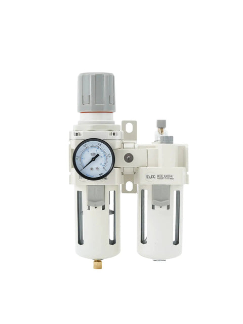 Heavy Duty Half Inch PT Pro Grade Built For Pros Compressed Air Filter Regulator Lubricator Combo With gauge and manual drainage