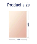 Single Sided Copper Clad Laminate PCB 12x18cm Copper Plated Universal Circuit Prototype Board product size diagram