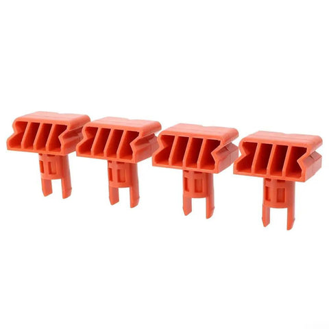 4 Pack Swivel Pegs For Workbench Compatible With Workmate 79 010 4 79 028 79 032 Plastic Replacement Parts For Holding Awkward Shaped Pieces Flexible Hand Tool, 4 orange plastic pegs
