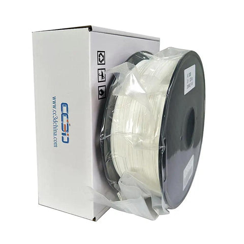 White PLA Filament 1.75mm 1kg For 3D Printing Tougher, Stronger FDM Material With Enhanced Heat Resistance Pro Plus Upgrade