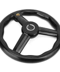 250mm Bakelite Lathe Hand Wheel With 3 Spoked Design And Handy Handle, Anti Slip Grip For Smooth Machine Tool Control, Ideal For Machinists
