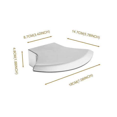 High Flow Tub Spout Wall Mounted Waterfall Faucet Filler dimensions, brushed nickel SUS304 stainless steel