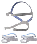 Replacement Nasal Guard Headgear For Mirage FX Universal Fit Elastic Breathable Strap Soft Durable Headgear 2 Pack Standard Gray