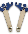 4-Hole Ignition Wire Loom Kit For 7-9mm Spark Plug Wires, Includes Two Chrome Brackets And Two Looms, Color May Vary