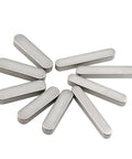 Stainless Steel Square And Rectangular Keys Set 10 Pieces Dowel Pin Parallel Key Shaft Drive Flat Keys For Machinery Built To Last