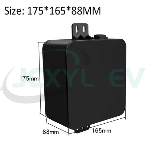 Heavy Duty Tough As Nails 24V Lithium Wheelchair Battery Replacement For Mobility Scooters 10Ah 12Ah showing dimensions 175x165x88mm.