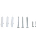 Whiteboard Mounting Hardware Kit With Metal Wall Brackets Screws And Anchors No Fuss 20 Pack For Home Office Or Classroom Easy Tool Free Mounting