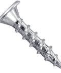 Heavy Duty 10 Gauge 1 Inch Low Profile Pancake Head Roofing Screw With Zinc Plated Finish, T 25 Torx Drive, flush design
