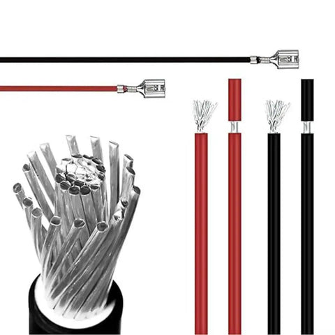 Get The Ultimate 30 Piece Spade Terminal Kit With Insulating Sleeves For 4.8mm, 6.3mm, And 8mm Wire Sizes To Nail Reliable And Solid Electrical Connections On Your Next Ride Or Rig Without Any Hassle female spade terminal connectors with sleeves, tinned copper