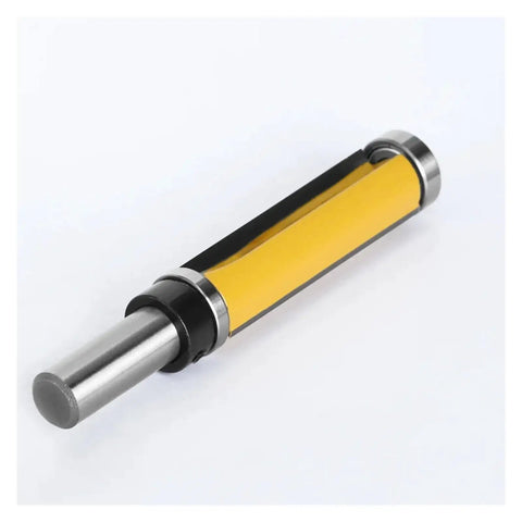 Top And Bottom Bearing Flush Trim Router Bit Set For Smoother Edges And Perfect Cuts With 1/2In Or 12mm Shank Options To Handle Any Woodwork Project Like A Pro Now, showing a 3/4 inch cutter.