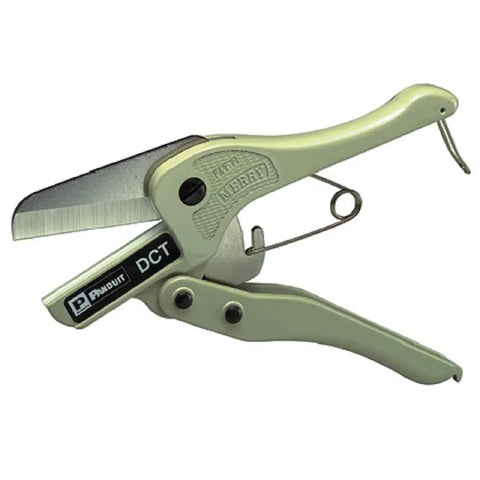 Beefy Heavy Duty Steel Duct Cutter With Smooth Burr Free Cut for Wiring Duct and Cover Handheld Tool, side view
