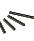Assorted black oxide spring steel roll pins from 450 Piece Spring Steel Split Roll Pin Kit With Storage Case For Machinery And Automotive Repair Includes 2mm To 10mm Diameters And 20mm To 80mm Lengths Black Oxide Finish Pro Grade Fastener Accessory Set