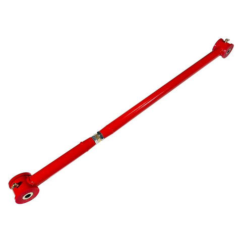 Rear Adjustable Upper And Lower Control Arms And Track Bar Kit For 2007-2014 GM SUVs Suburban 1500 2500 Avalanche Tahoe Yukon Cadillac Escalade Direct Fit Heavy Duty Replacement For Everyday Towing And Off Road, red rear track bar