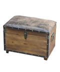 Kick It Easy With This Heavy Duty Storage Ottoman Featuring Solid Wood Frame And Smooth Faux Leather Shell Built Tough To Serve As Classic Footstool.