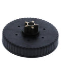 N702152 Chainsaw Output Drive Gear Replacement Transmission Component 3.8x3.7x1.2 Inch Built Tough Metal Gear With Accurate Tooth Geometry To Transfer Consistent Torque And Keep The Chain Running Smooth On Portable Handheld Lumber Cutters Spare Part.