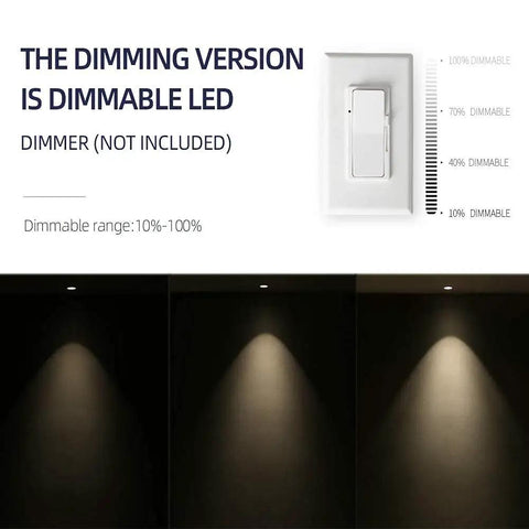 Black And Gold LED Dimmable Directional Ceiling Spotlight Indoor Adjustable 180 Degree Monopoint Spotlight With Triac Dimmer Lit Warm White 3000K 7W High CRI 97 For Foyer Hallway Cabinet Gallery