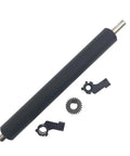 5Pc Platen Roller Replacement Kit For Gk420t Gx420t Gk430t Gx430t Thermal Label Printer media components, including rubber roller and gears.