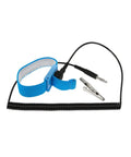 Blue Fabric ESD Wrist Strap With 6ft Ground Cord Ambidextrous Soft Band Your Go-To Grounding Gear With 1 Meg Ohm Resistor Grounding At Your Workstation