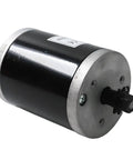 24V 100W Brushed DC Scooter Motor With 9 Tooth Sprocket Kit For Electric Scooters Delivers 2700 RPM And 0.35 Nm Torque Instant Rotation Recovery Snappy Power Smooth Ride Easy Plug And Play Install black metal motor with chain sprocket