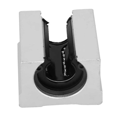 Heavy Duty Aluminum Alloy Sbr16UU Linear Bearing And Rail Kit Featuring Dustproof Bushings close-up view of bearing with sealed design.