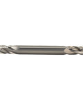 Beefy 1/4 In Shank Carbide End Mill, 4 Flute Tin Coated, Double End Stub Mill, Non Center Cutting, 2-1/2 In Overall Length