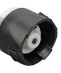 Plug And Play Brake Proportioning Valve Wire Connector Replacement For Chevy Pv2 Pv4 1970s To 1994 close-up view of connector with black and white components.