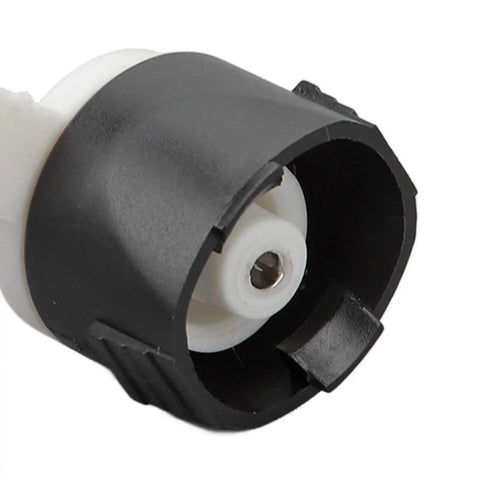 Plug And Play Brake Proportioning Valve Wire Connector Replacement For Chevy Pv2 Pv4 1970s To 1994 close-up view of connector with black and white components.