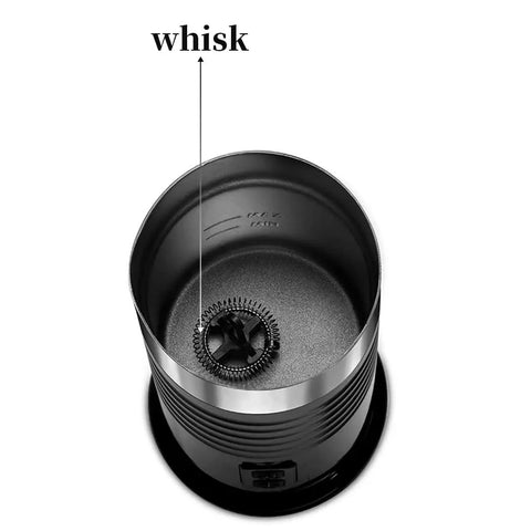 Top view of 2-In-1 Frother Whisk For Keurig K-Latte Single Serve K-Cup Coffee And Latte Maker Stainless Steel and Plastic
