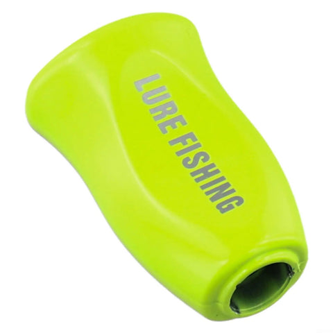 Ultra Lightweight Green Fishing Reel Knob Handle Grip Upgrade For Baitcasting Water Drop Rods With Abs Replacement Parts And Easy Adaptation, green ABS handle grip