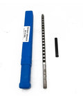 4mm B1 Push Type Keyway Broach HSS Keyway Cutting Tool For CNC And DIY Machining, Metric Size 6.45x171.5mm displayed with case and shim