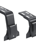 Heavy Duty Roof Rack Mount Brackets For SUVs And MPVs Gutter Clamp System with adjustable height, alloy construction, drill-free