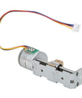 2 Phase Stepper Motor With Planetary Reducer For DIY Sliders Measuring Equipment And Printers, compact 4-wire system, metal gearbox