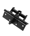 Heavy Duty 3 In 1 Automatic Door Closer With Built In Spring Invisible Mounting And 90 Degree Hold Open Function in black metal