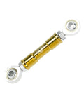 Gold Mid Control Shift Linkage Rod For Harley Davidson Dyna And Softail Models 2006 Through 2026 Ride Ready Easy Install Built To Last FXLRST Street Bob Fat Bob Low Rider S Softail Standard gold mid-control linkage rod with rod ends