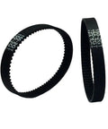 GT2 Timing Belt Pack Of 10, 150mm Length, 75 Teeth, 2mm Pitch, 6mm Width, Endless Closed-Loop 2GT Synchronous Belts displayed
