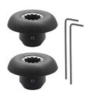 2-pack black blender drive sockets with Allen wrenches for Vitamix blenders