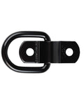 Beefy Heavy Duty D Ring Tie Down Anchors And Hooks For Trailer, Truck Bed, Camper And Pickup - Surface Mount, Steel, Black Finish