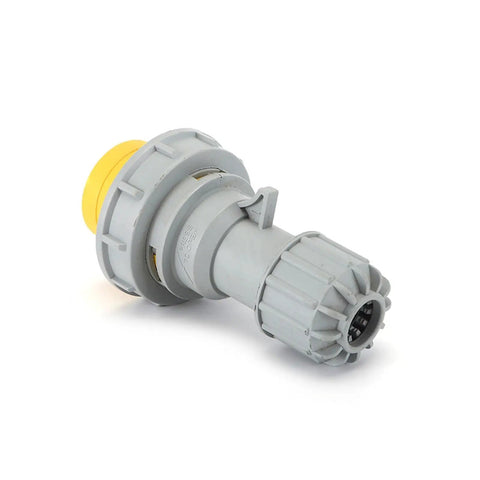 Industrial Waterproof And Dustproof Aviation Socket Three Core Power Connector 16A Or 32A, gray plastic outdoor plug