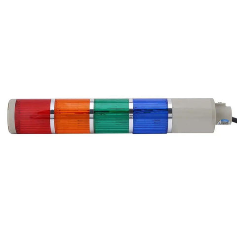 Multi Color LED Alarm Tower Light Indicator With Red Green Yellow Blue 4 Stack Andon Tower Lights Super Bright 110V industrial display